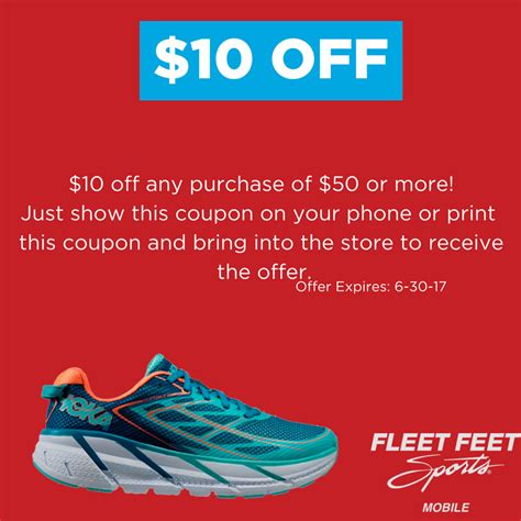 Fleet Feet Sports Discounts and Cash Back for。